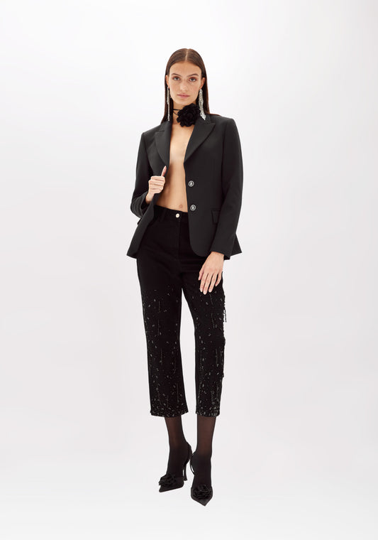 Giacca blazer in crêpe stretch “Blugirl”