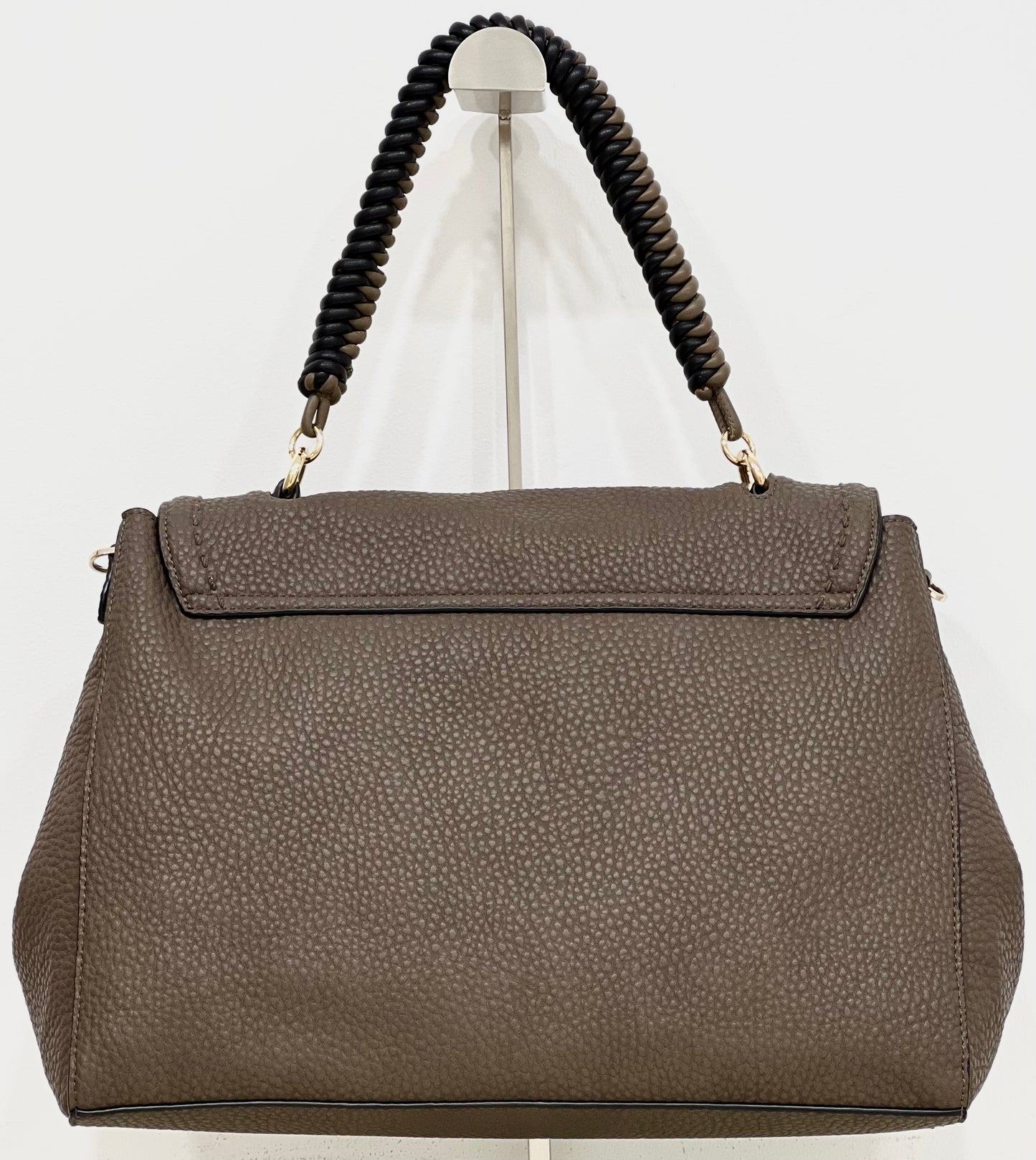Borsa a spalla large soft eba kaki “Ermanno Firenze”