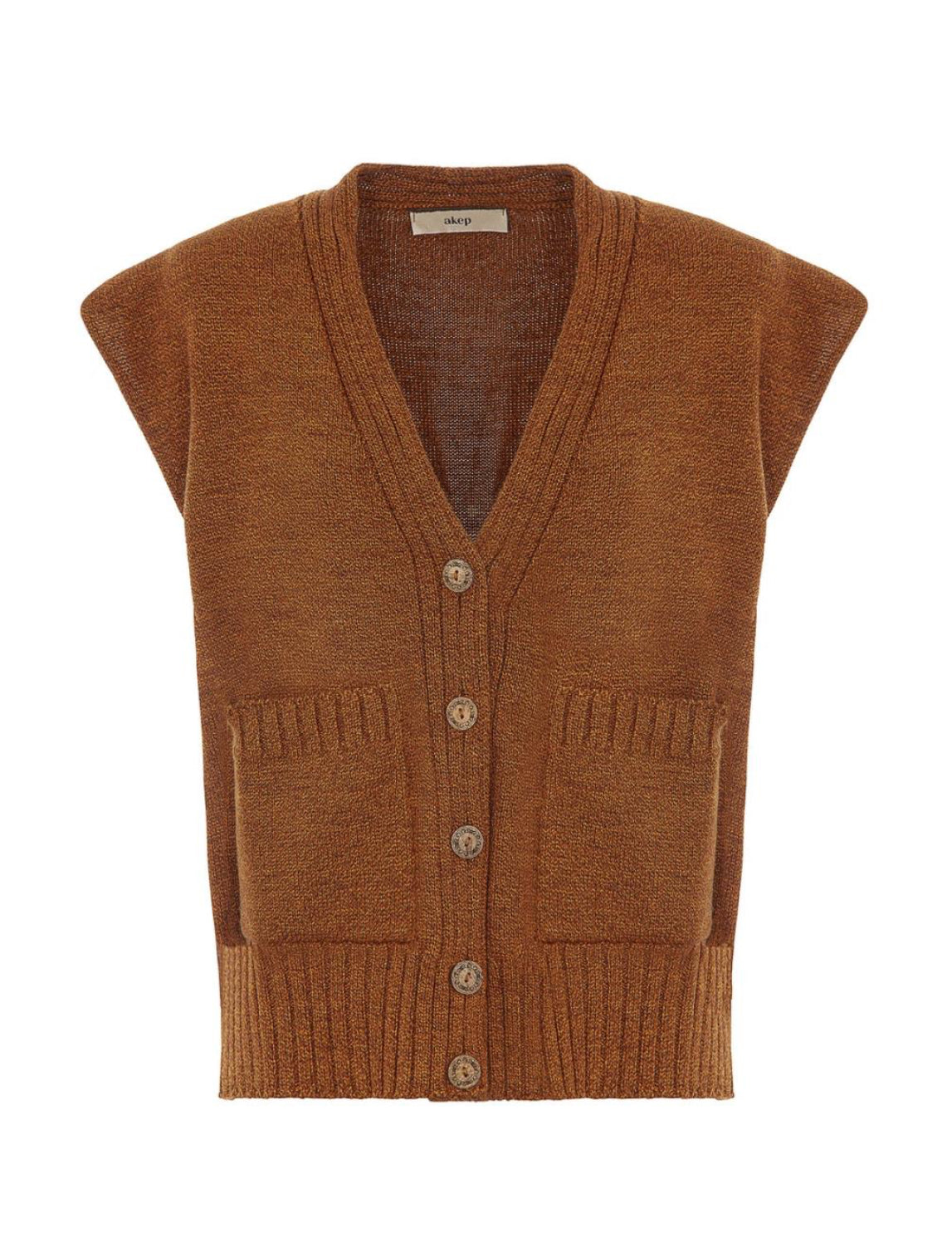 Gilet giro sceso “Akep”