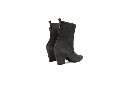 Texano in suede verdone “Bruno Premi”