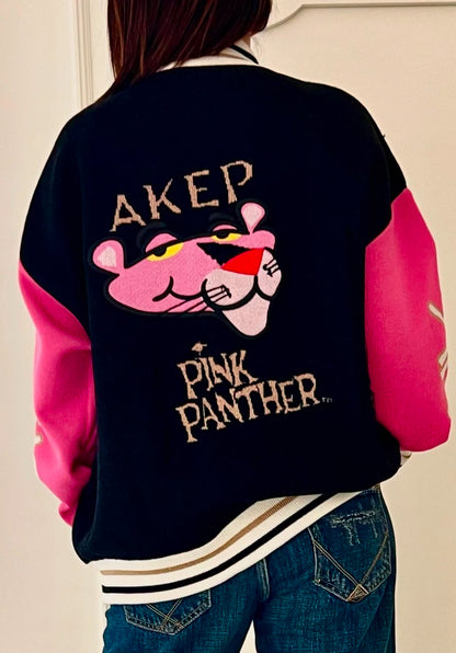 Bomber jacquard in piquet capsule “Akep per Pink Panter”