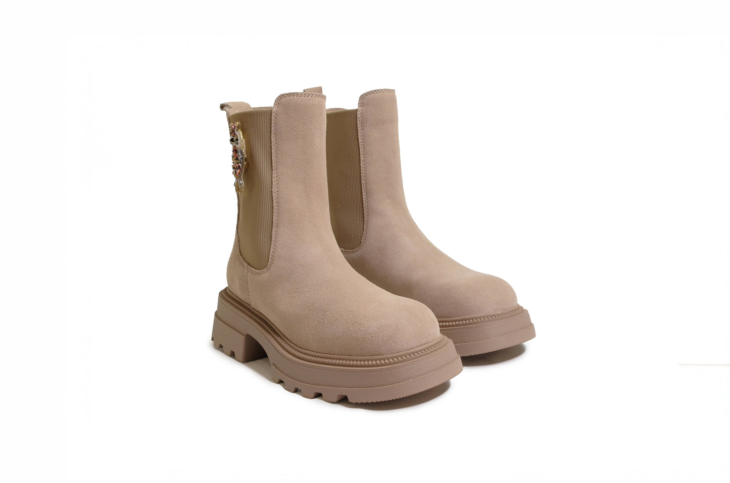 Stivaletto Sunvalley con accessorio color beige “Tosca Blu”