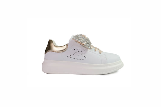 Sneakers glamour fiocco “Tosca Blu”
