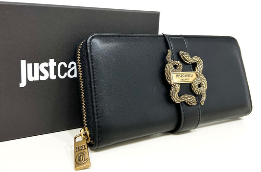 Portafoglio large zip wallett snakes “Just Cavalli”