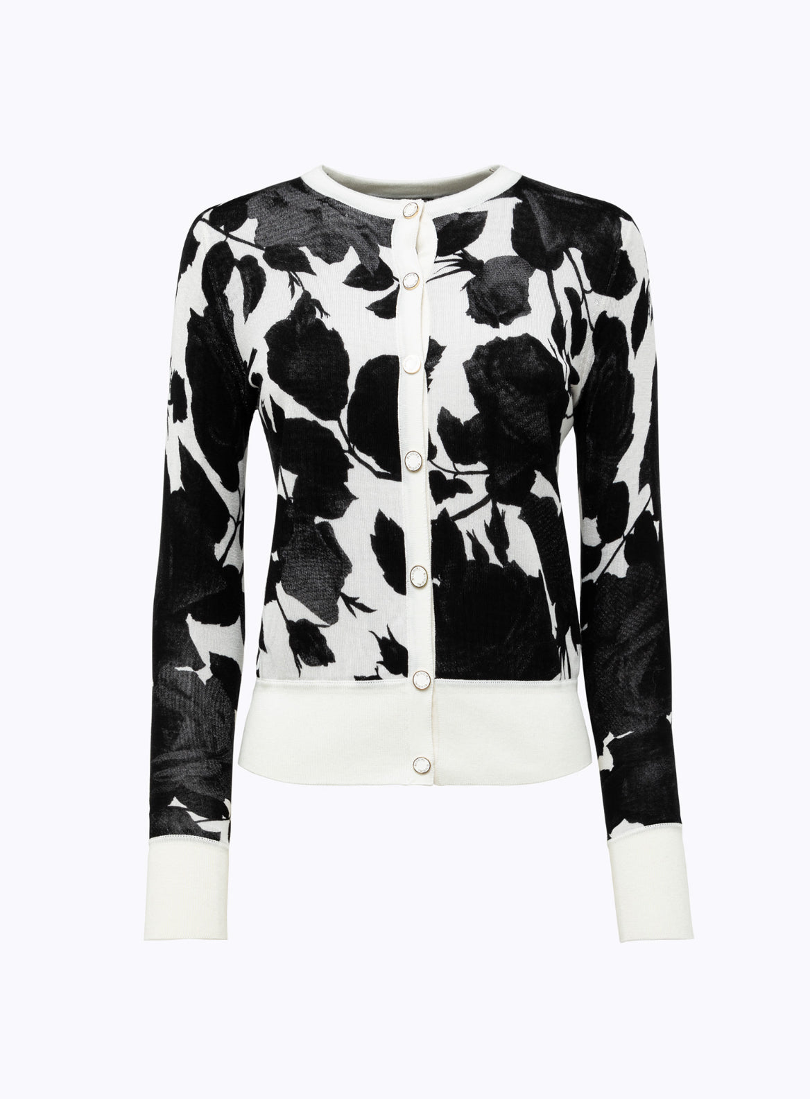 Cardigan double face con spilla “Blugirl”