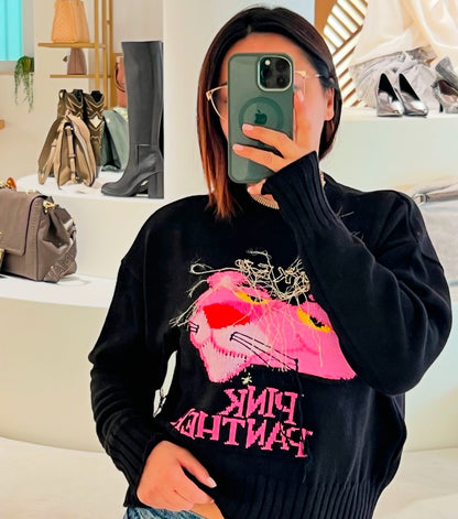 Maglione a girocollo - capsule “Akep per Pink Panter”