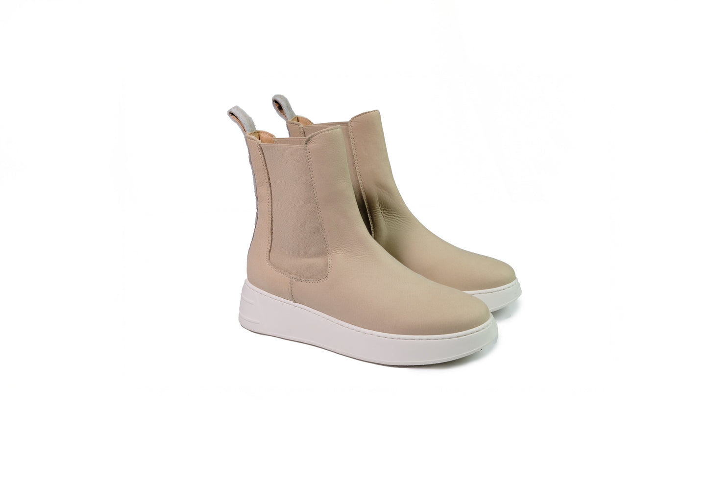 Stivaletto in nabuk sabbia modello Emily “Stokton”