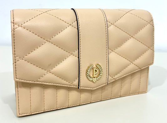 Bustina a tracolla beige “Pollini”