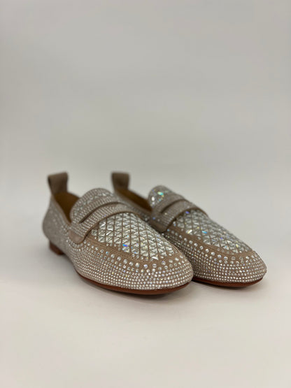 Mocassini con strass “Andrea Pisani Venezia”