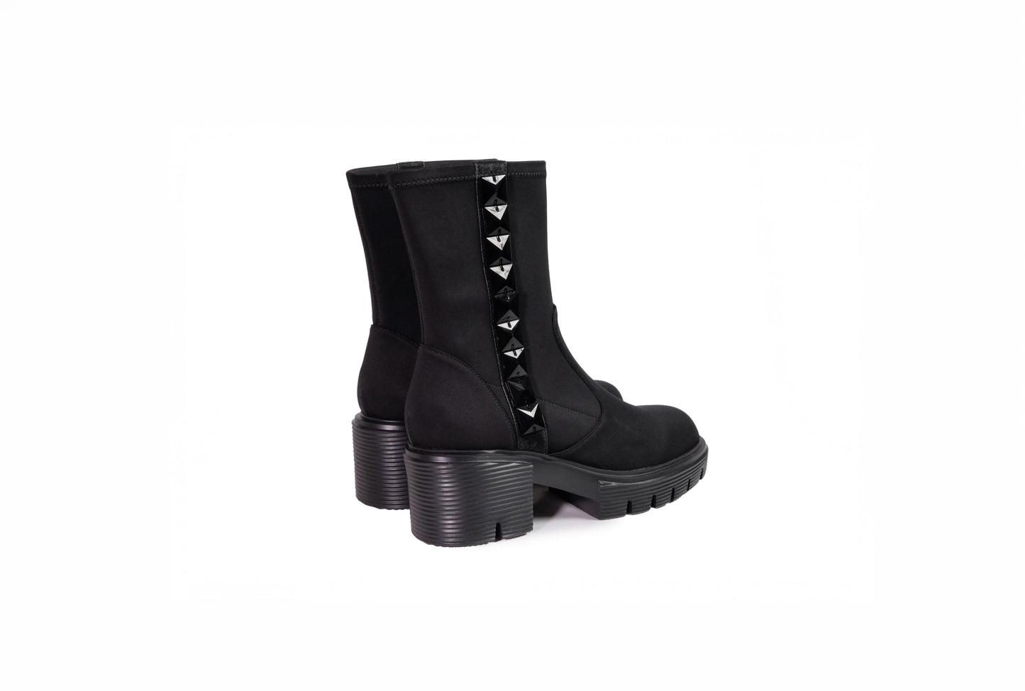 Stivaletto nero con decorazione laterale “Jeannot”
